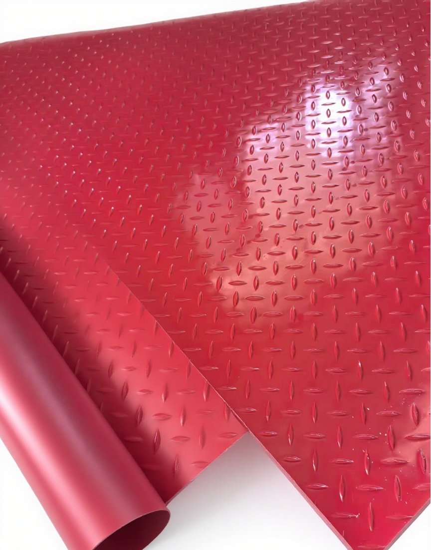 PVC-Bahn mit Rauten